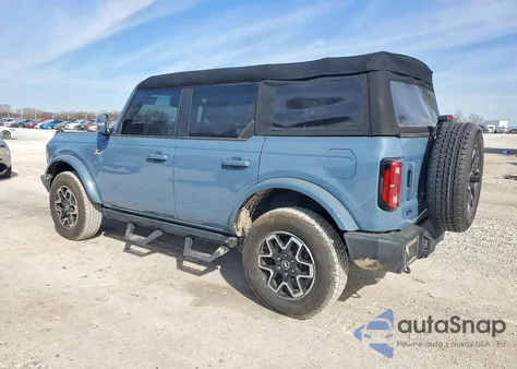 2024 Ford Bronco Outer Banks z USA, uszkodzony, nr VIN 1FMEE8BP3RLA09699